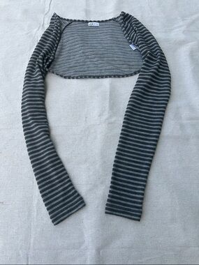 Unity Striped Bolero Shrug Size S